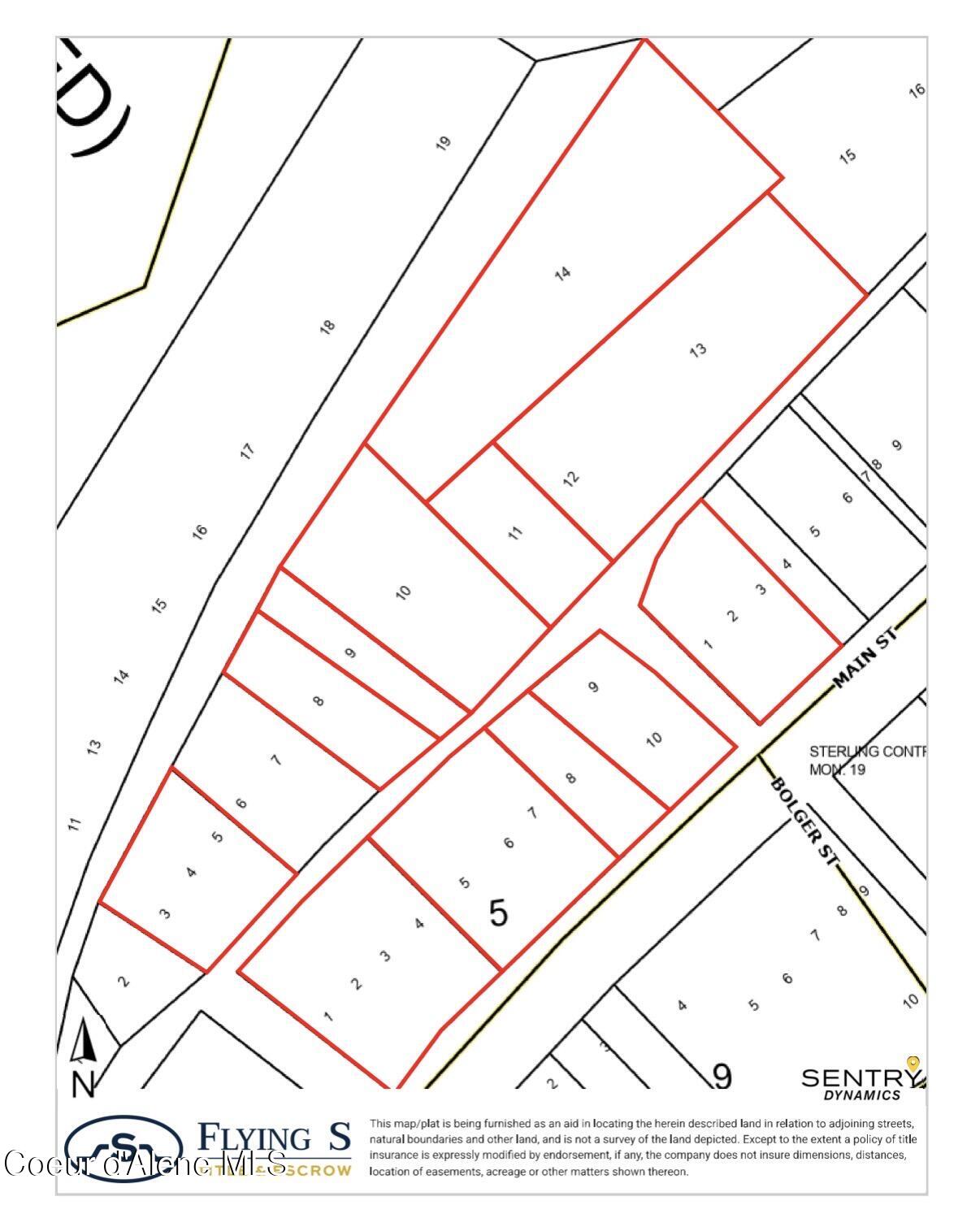 910 Main Street Wardner, ID 83837 - Photo 49 of 53 Plat Map