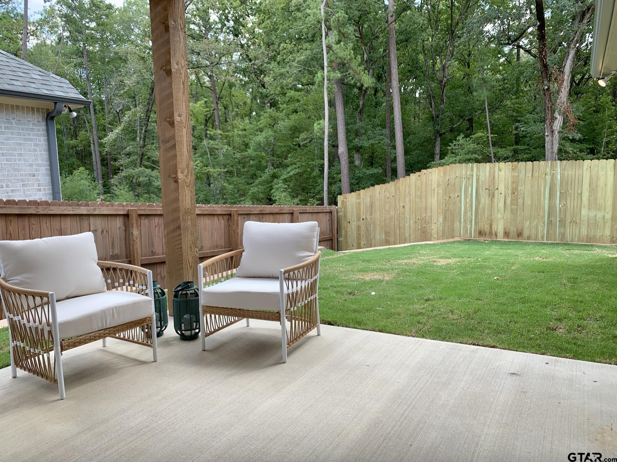9115 Long Branch Tyler, TX 75703 - Photo 37 of 39 a view of backyard with a patio