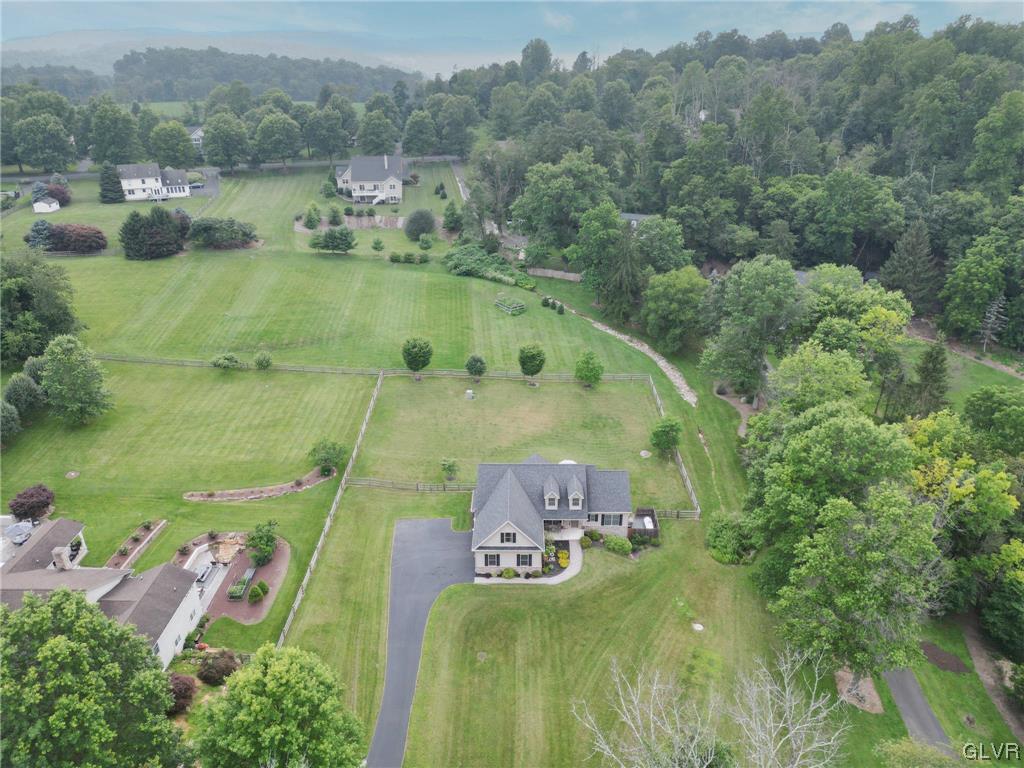 315 Bougher Hill Road Easton, PA 18042 - Photo 19 of 20 a view of residential houses with outdoor space and lake view