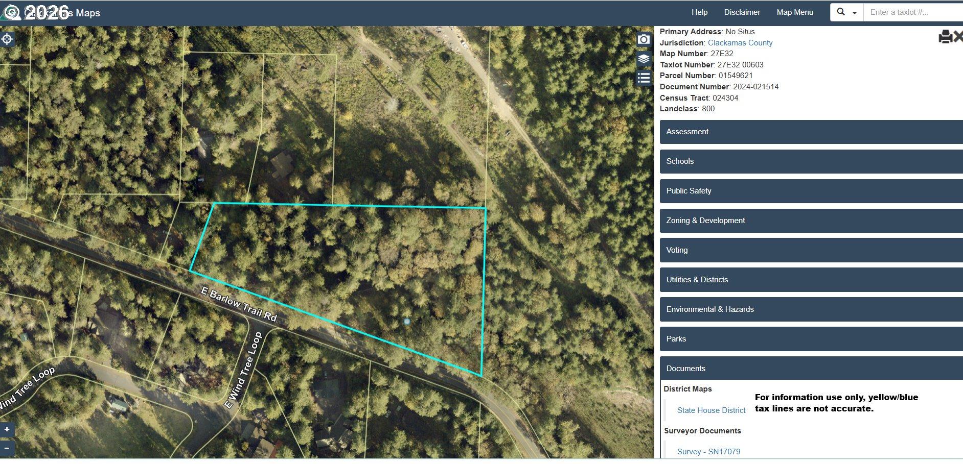 0 East Barlow Trail Road Rhododendron, OR 97049 - Photo 1 of 1 Gallery Image 1