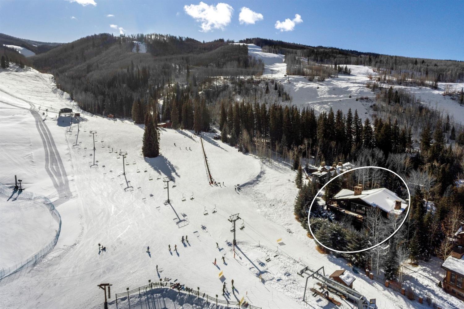 375 Mill Creek Circle Vail, CO 81657 - Photo 7 of 8 a view of a terrace with a sink and yard
