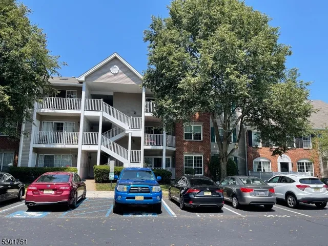 a car parked in front of a house
