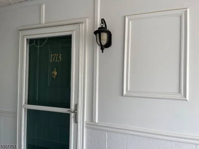 a view of a front door
