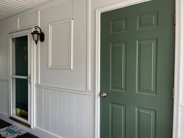 a room with furniture and rug