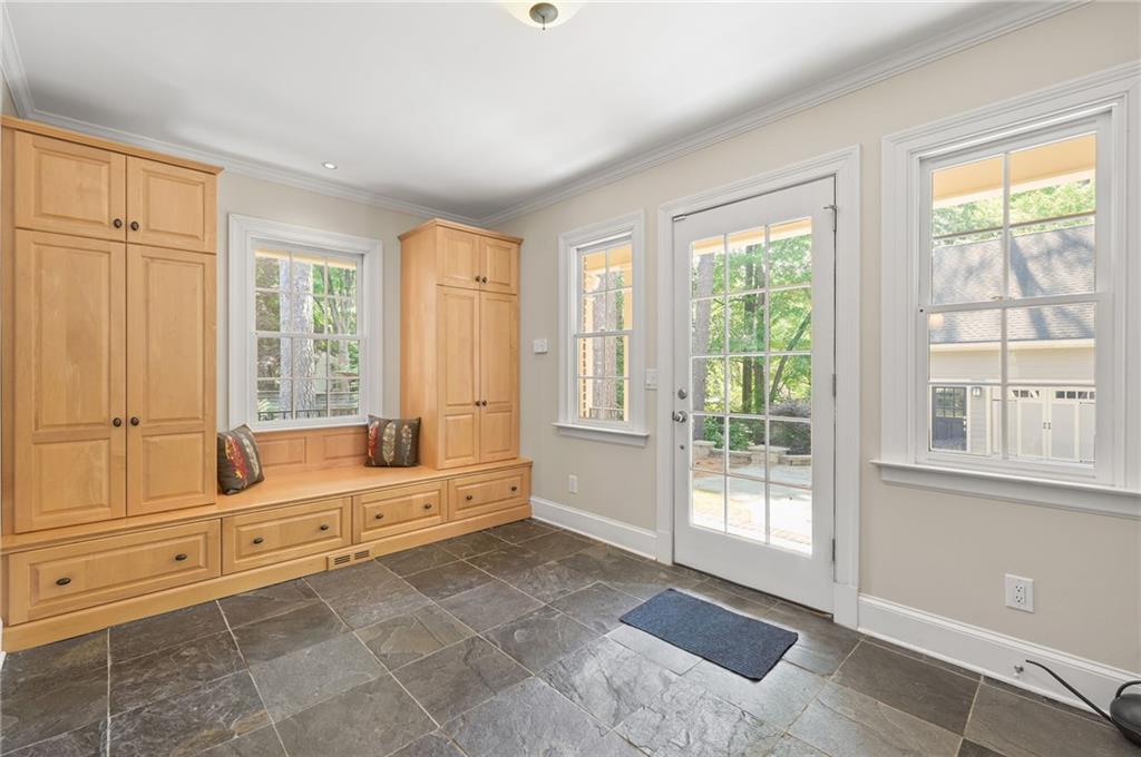 1735 Johnson Road Northeast Atlanta, GA 30306 - Photo 22 of 54 a spacious bathroom with a tub sink and mirror