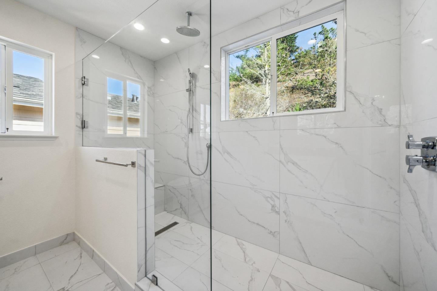 539 Monterey Road Pacifica, CA 94044 - Photo 27 of 38 a bathroom with a shower and a sink
