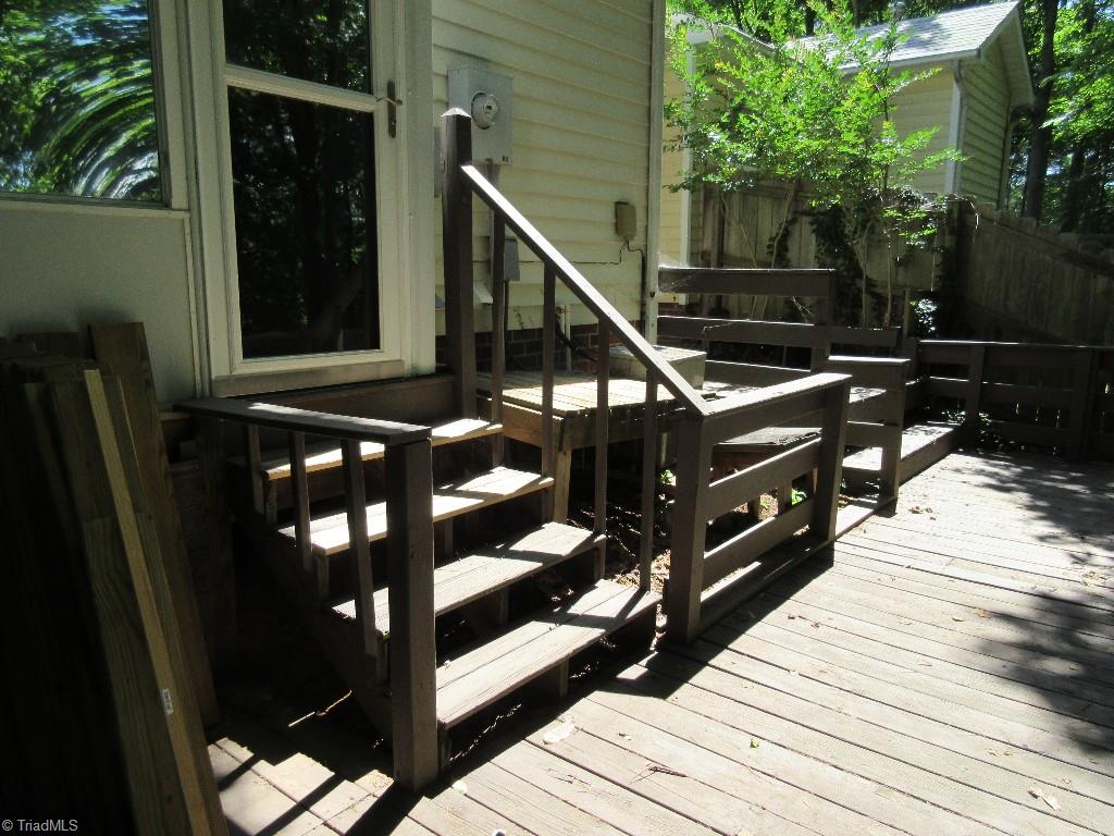 245 Hampton Road, Unit 3B Asheboro, NC 27203 - Photo 17 of 18 Outdoor shaded decks, multi-level.