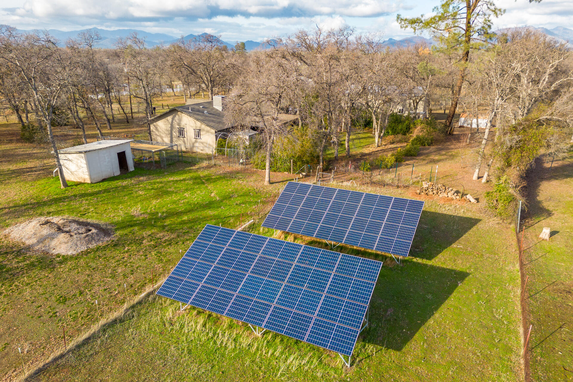 11645 Palo Duro Road Redding, CA 96003 - Photo 35 of 35 aerial solar