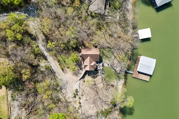 a view of a patio with wooden floor