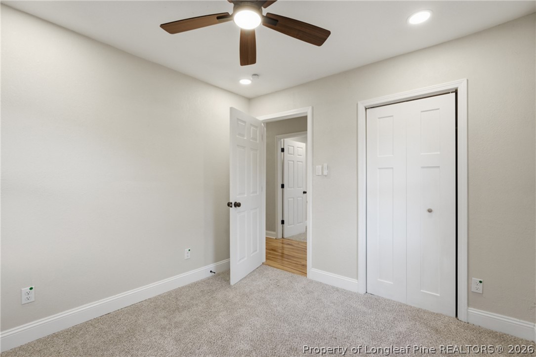 190 Payton Place Road Lumber Bridge, NC 28357 - Photo 29 of 43 an empty room with ceiling fan and window