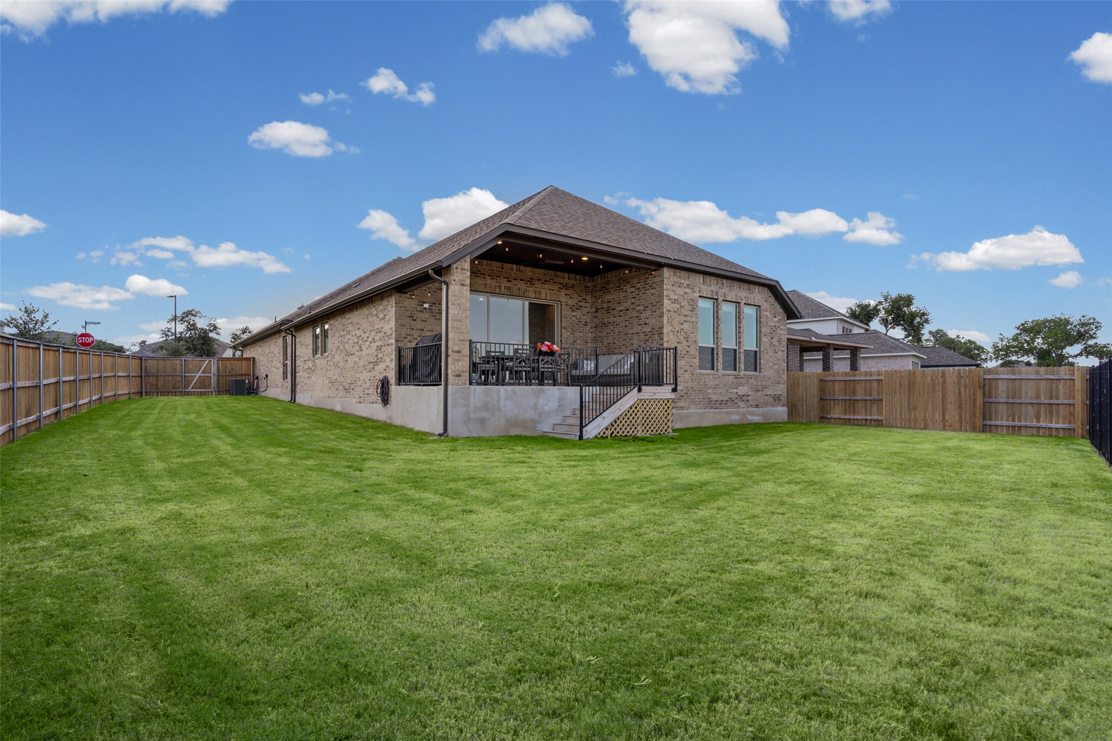 1200 Scenic Grn Loop Georgetown, TX 78628 - Photo 37 of 40 Beautiful yard thanks to inground sprinkers.