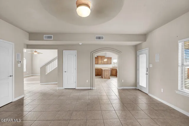 a close view of closet