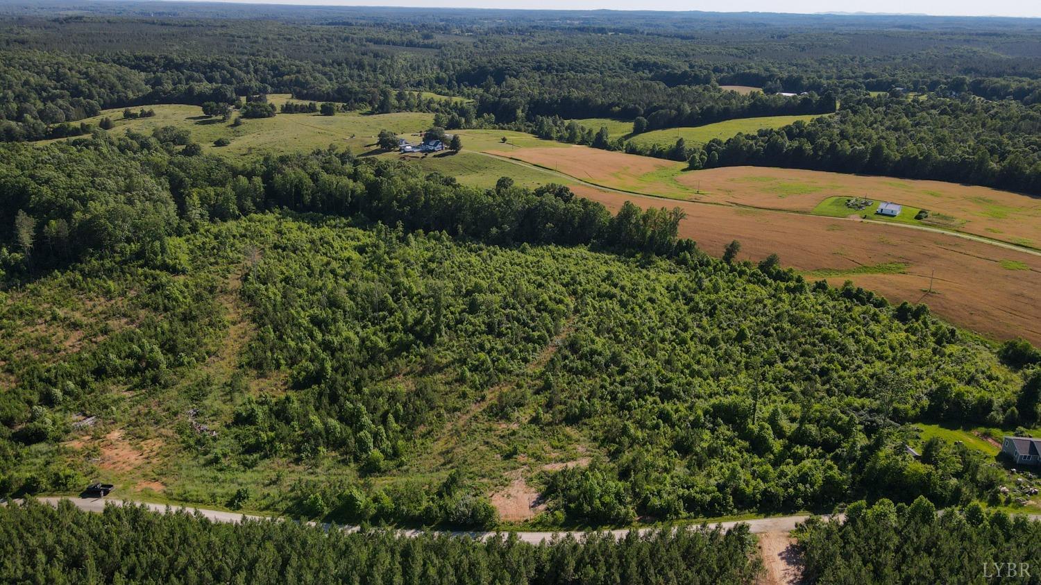 1653 Webb Mill Road Appomattox, VA 24522 - Photo 11 of 40 an aerial view of a houses with a yard