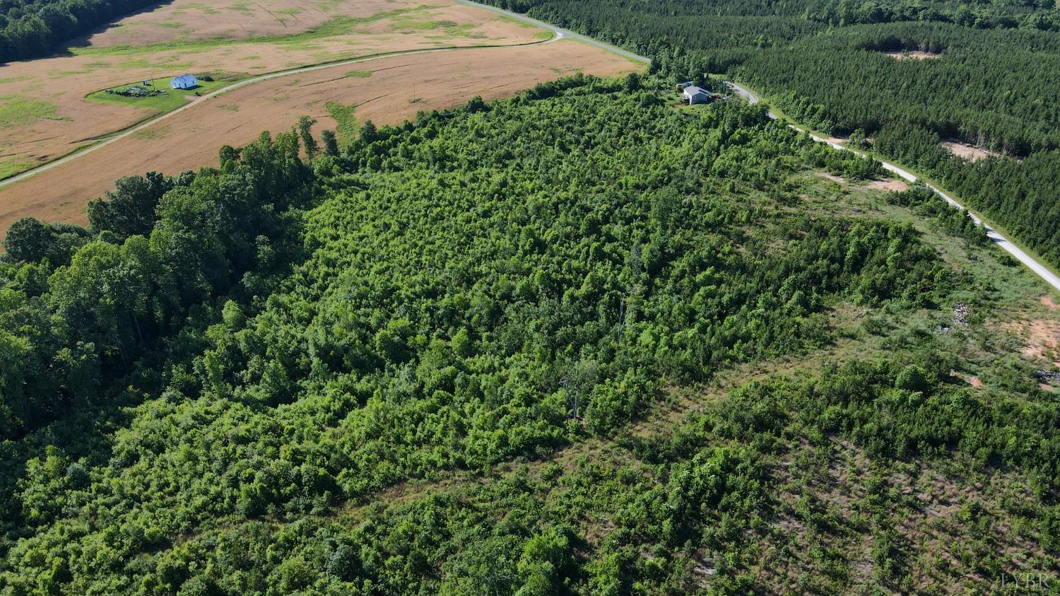 1653 Webb Mill Road Appomattox, VA 24522 - Photo 13 of 40 an aerial view of a houses with a yard