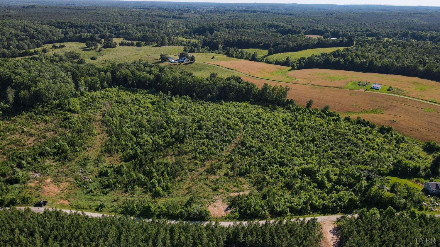 1653 Webb Mill Road Appomattox, VA 24522 - Photo 10 of 40 an aerial view of a houses with a yard