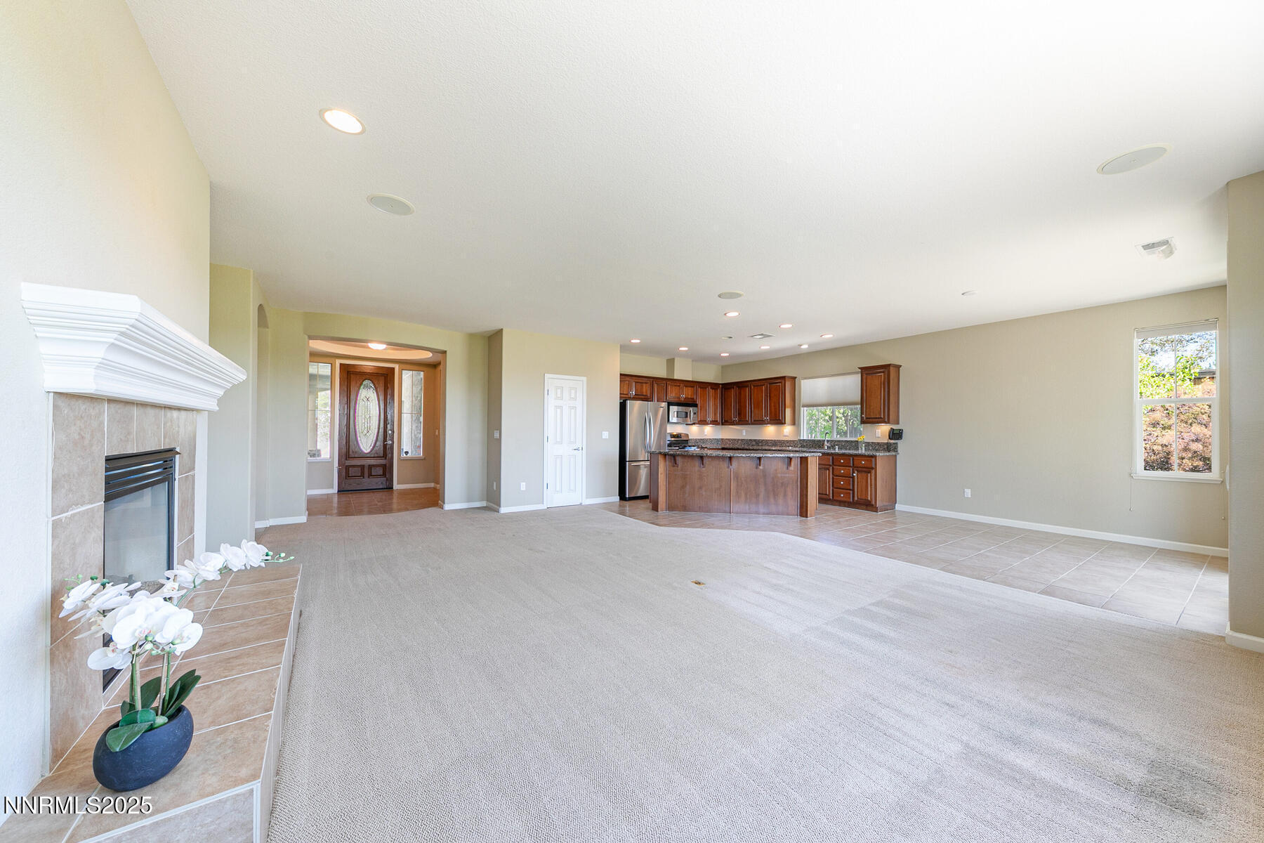 8890 Chipshot Trail Reno, NV 89523 - Photo 16 of 36 a view of livingroom with furniture and fireplace