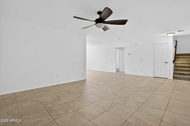 a view of empty room