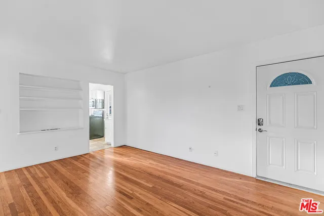 wooden floor in an empty room