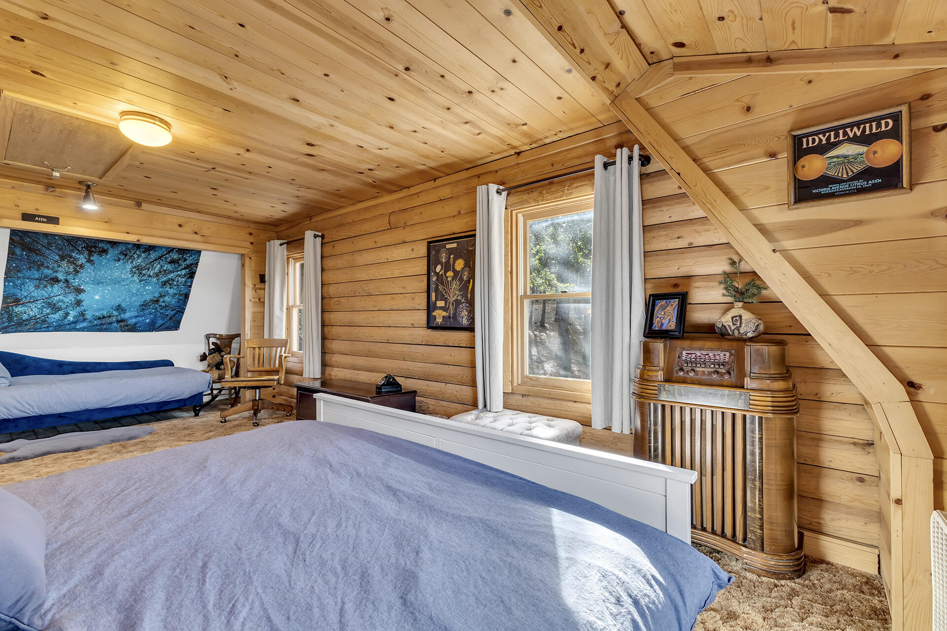 25121 Pine Cove Road Idyllwild, CA 92549 - Photo 39 of 65 a view of a balcony with car parked