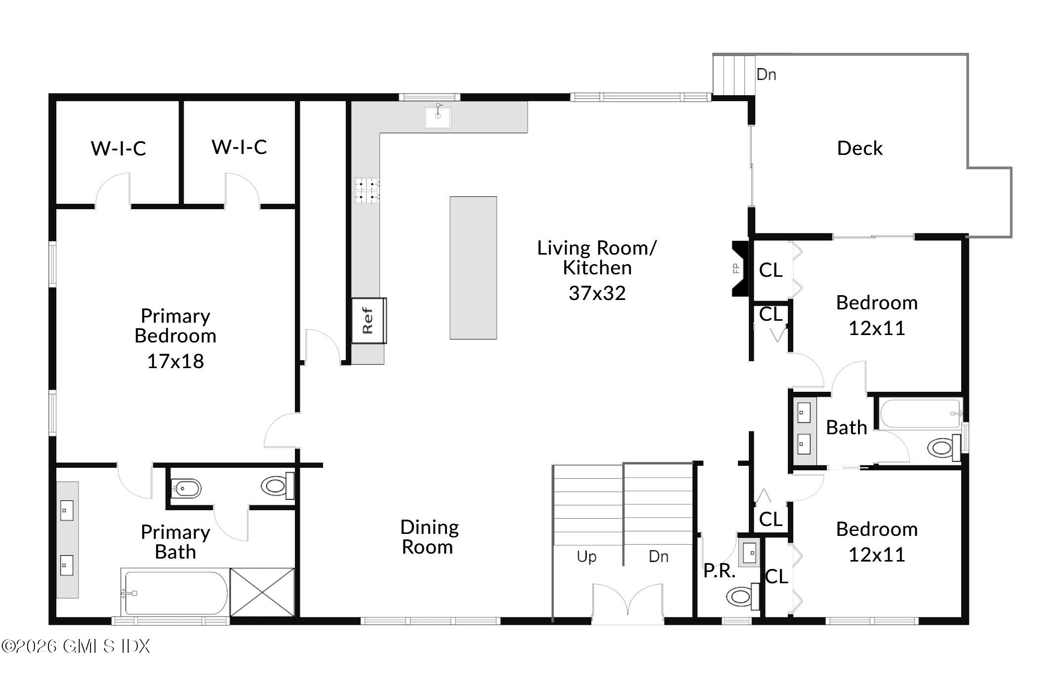 74 Glen Ridge Road Greenwich, CT 06831 - Photo 19 of 19 Main Floor Plan