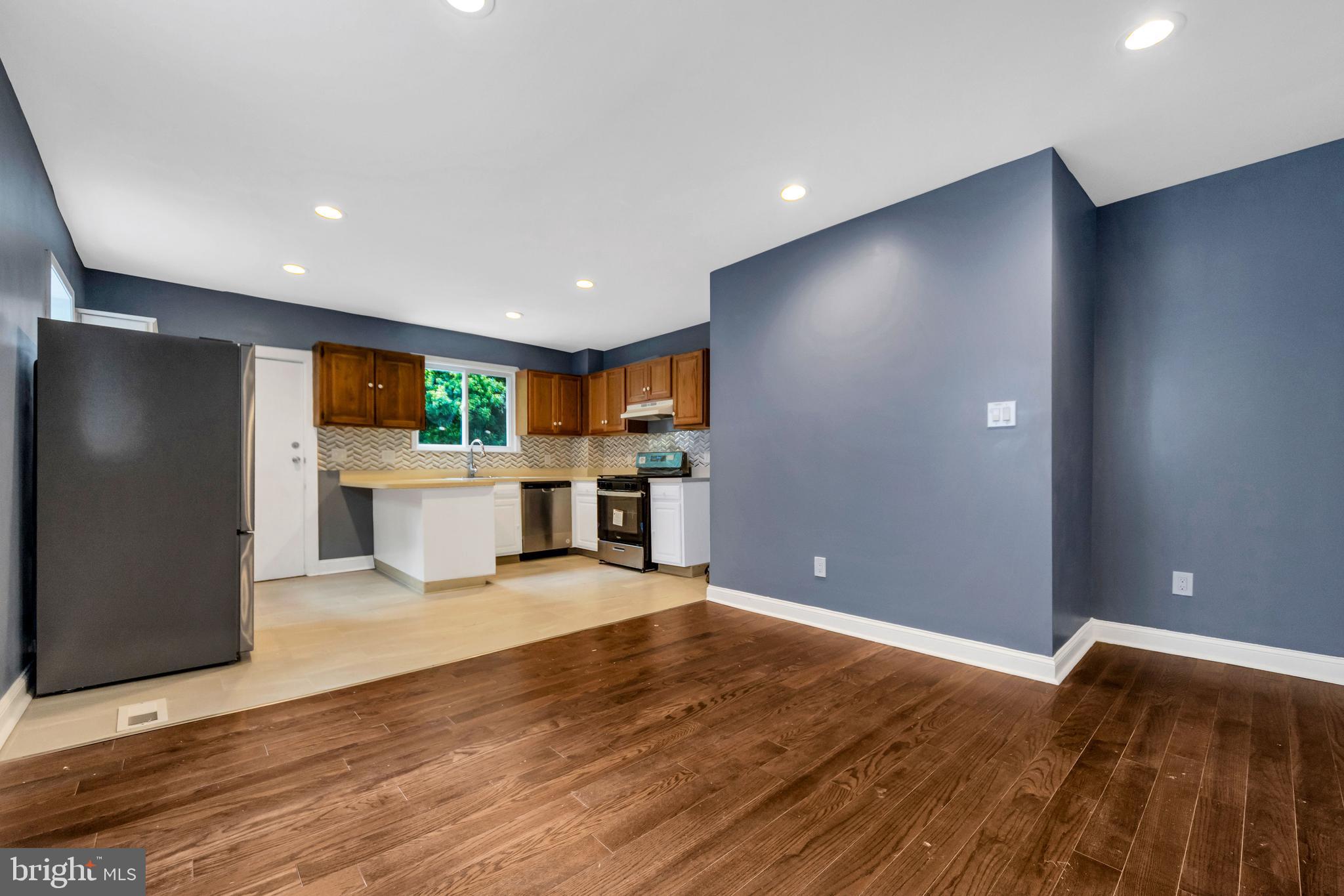 14 West Providence Road Lansdowne, PA 19050 - Photo 16 of 22 a view of kitchen with wooden floor