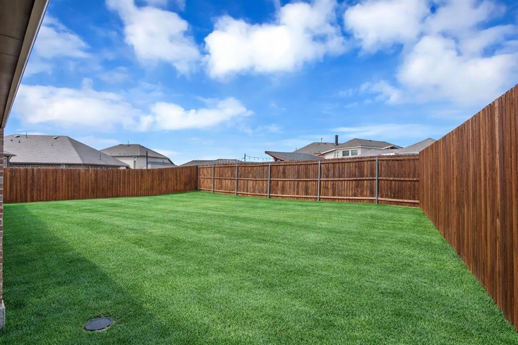 3106 Maverick Drive Forney, TX 75126 - Photo 25 of 32 a view of a backyard with a large tree