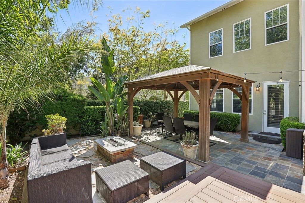 18 Winfield Drive Ladera Ranch, CA 92694 - Photo 37 of 39 a view of backyard with outdoor seating and plants