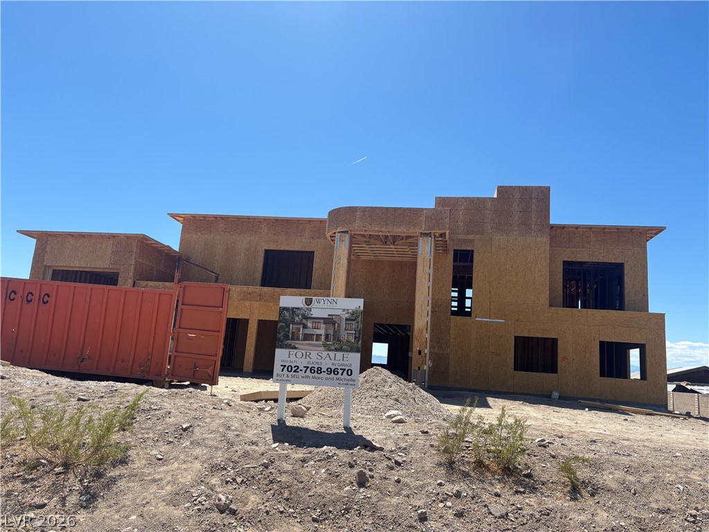 628 Hull Street Henderson, NV 89015 - Photo 3 of 9 Newly constructed residence under blue skies awaits custom finishes.