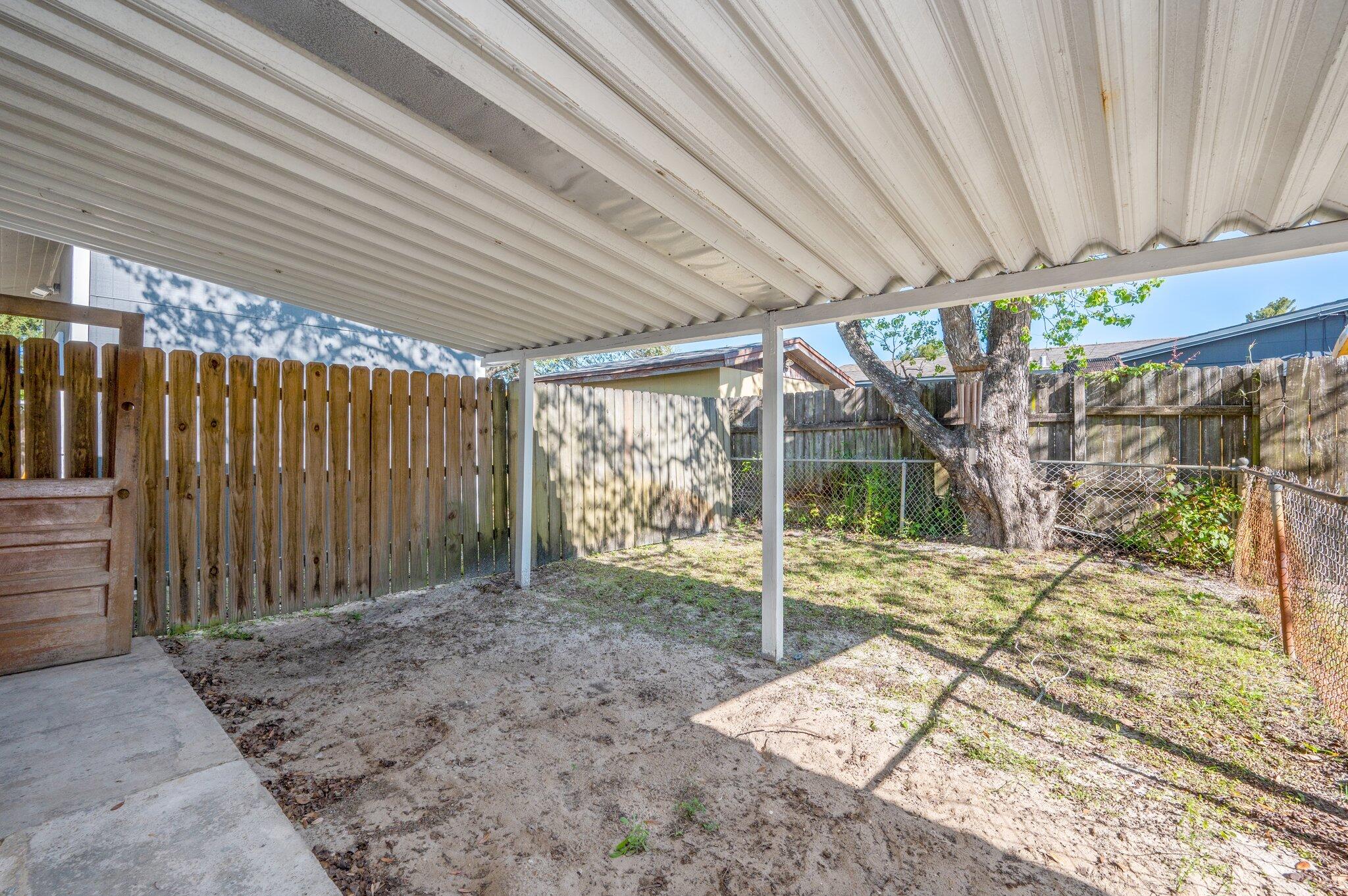 611 Shrewsbury Road Mary Esther, FL 32569 - Photo 30 of 36 a view of a backyard