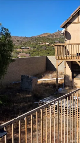 a view of a lake with a mountain