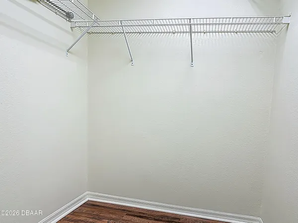 a view of a backyard with a garden