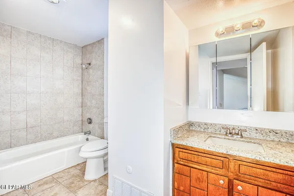 a view of wooden door