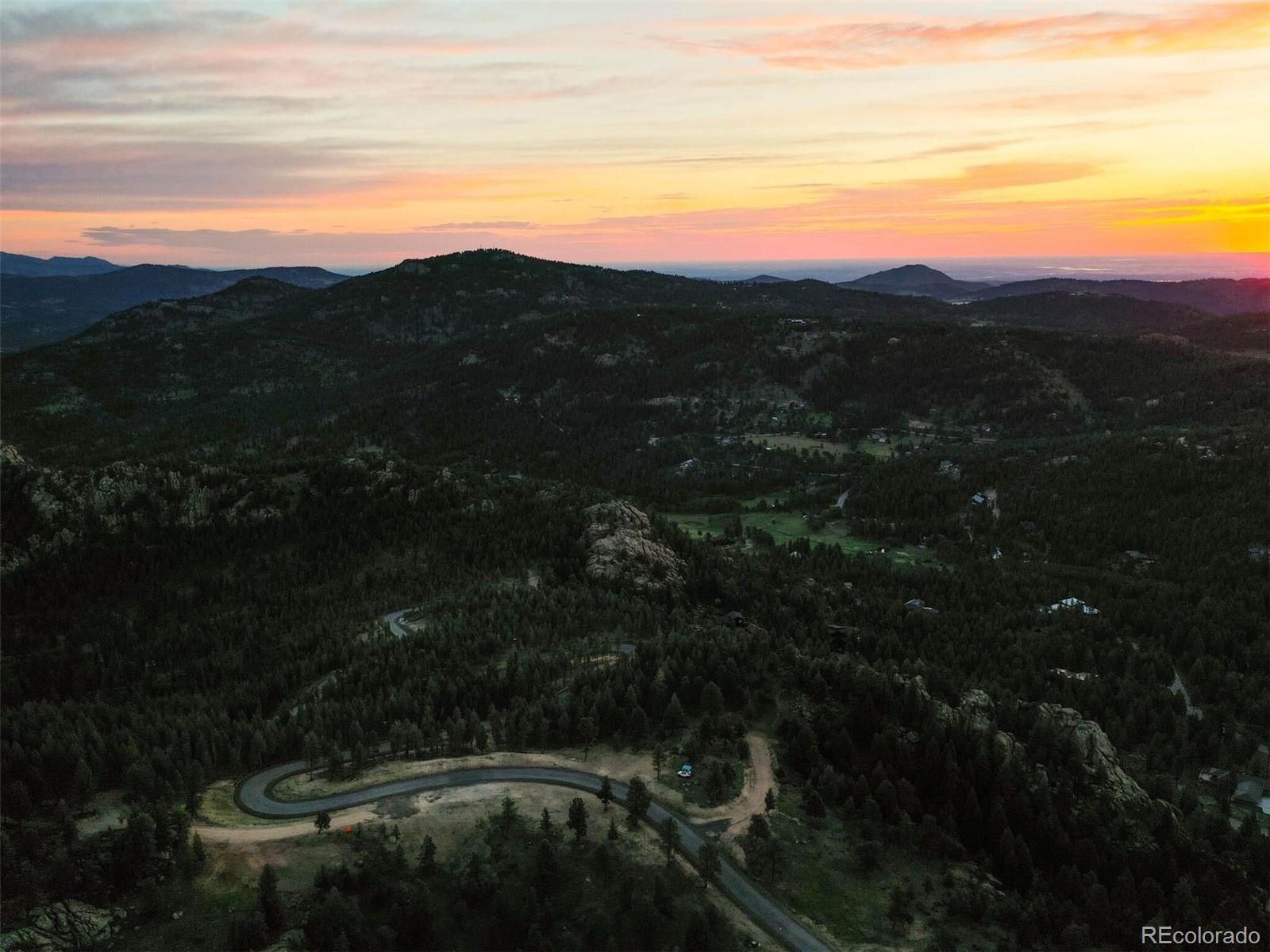 6371 Canyon Creek Road Evergreen, CO 80439 - Photo 36 of 50 a view of city and mountain