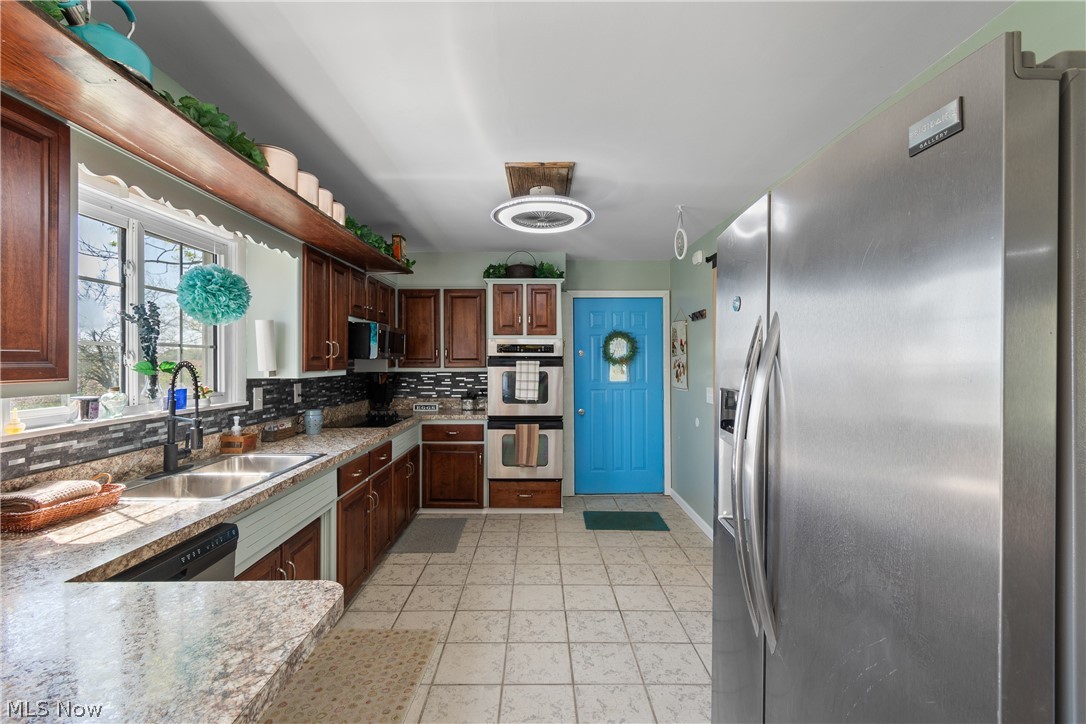 5261 Dailey Road New Franklin, OH 44319 - Photo 9 of 48 View of Kitchen from Coffee Bar/Wine Room
