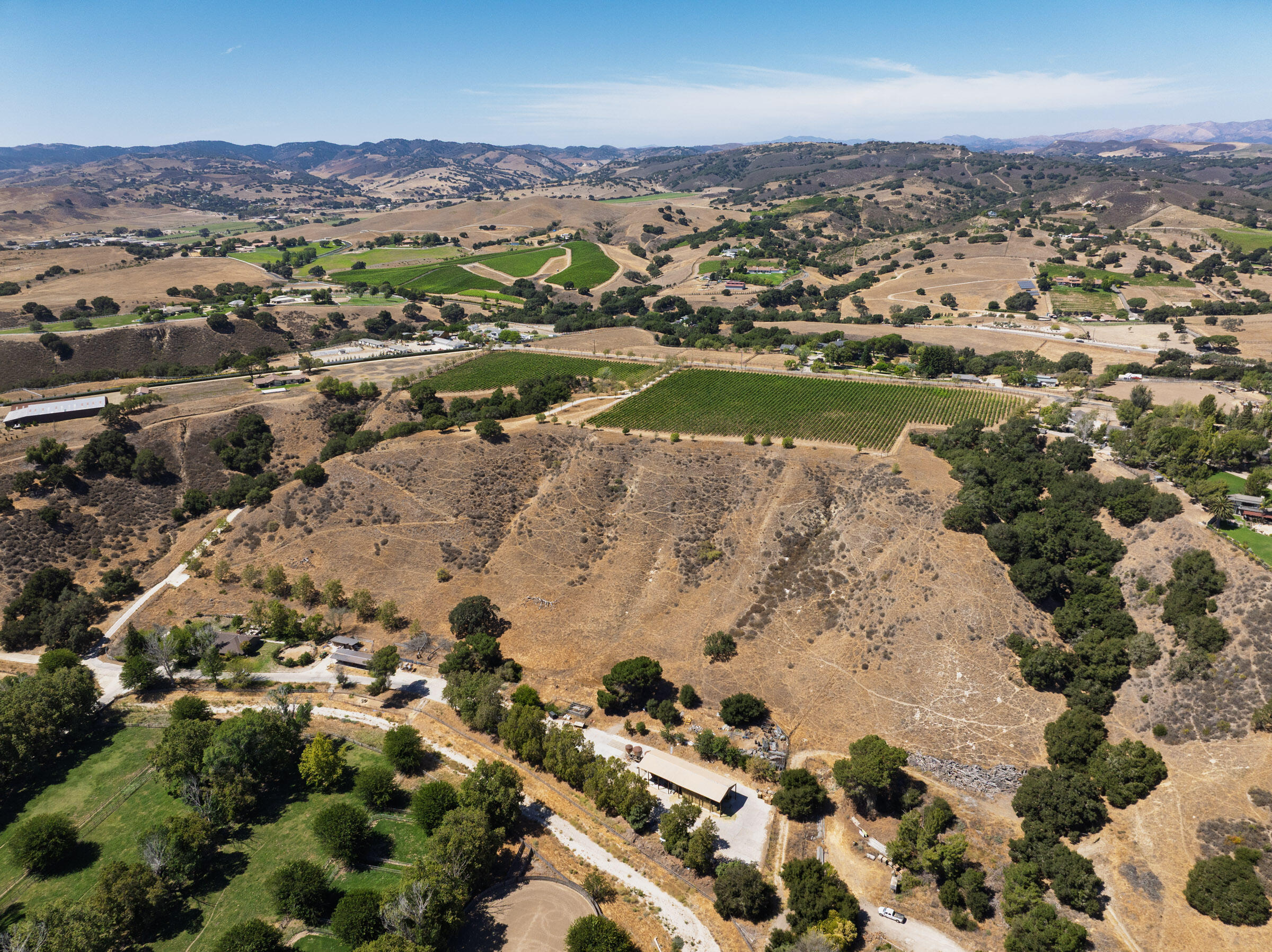 801 East Highway 246 Solvang, CA 93463 - Photo 19 of 41 an aerial view of residential houses with outdoor space