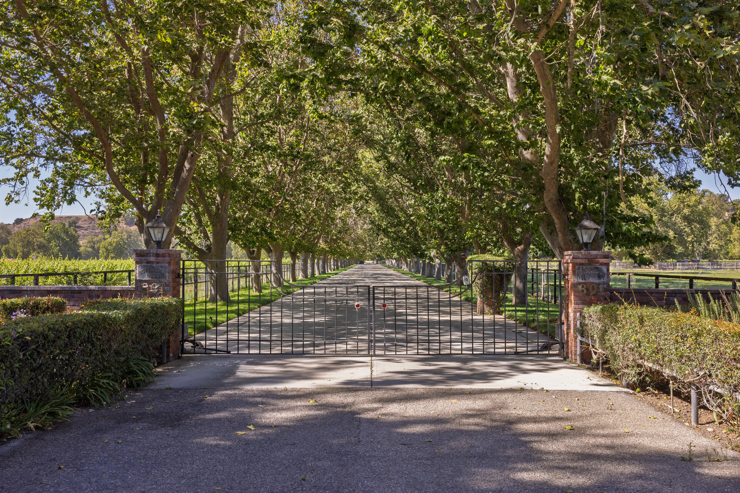 801 East Highway 246 Solvang, CA 93463 - Photo 25 of 41 a view of a street with a trees
