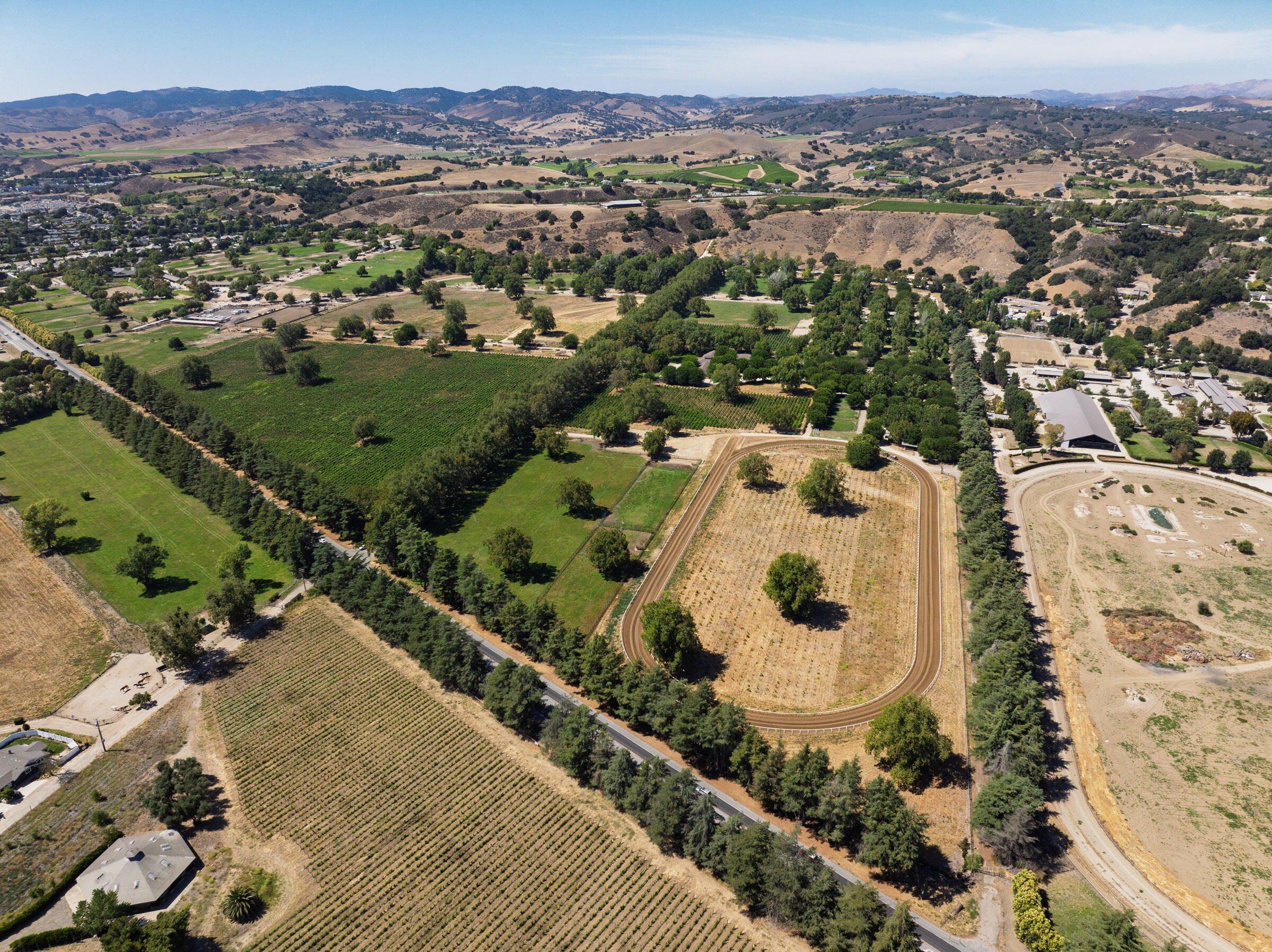 801 East Highway 246 Solvang, CA 93463 - Photo 32 of 41 an aerial view of residential houses with outdoor space