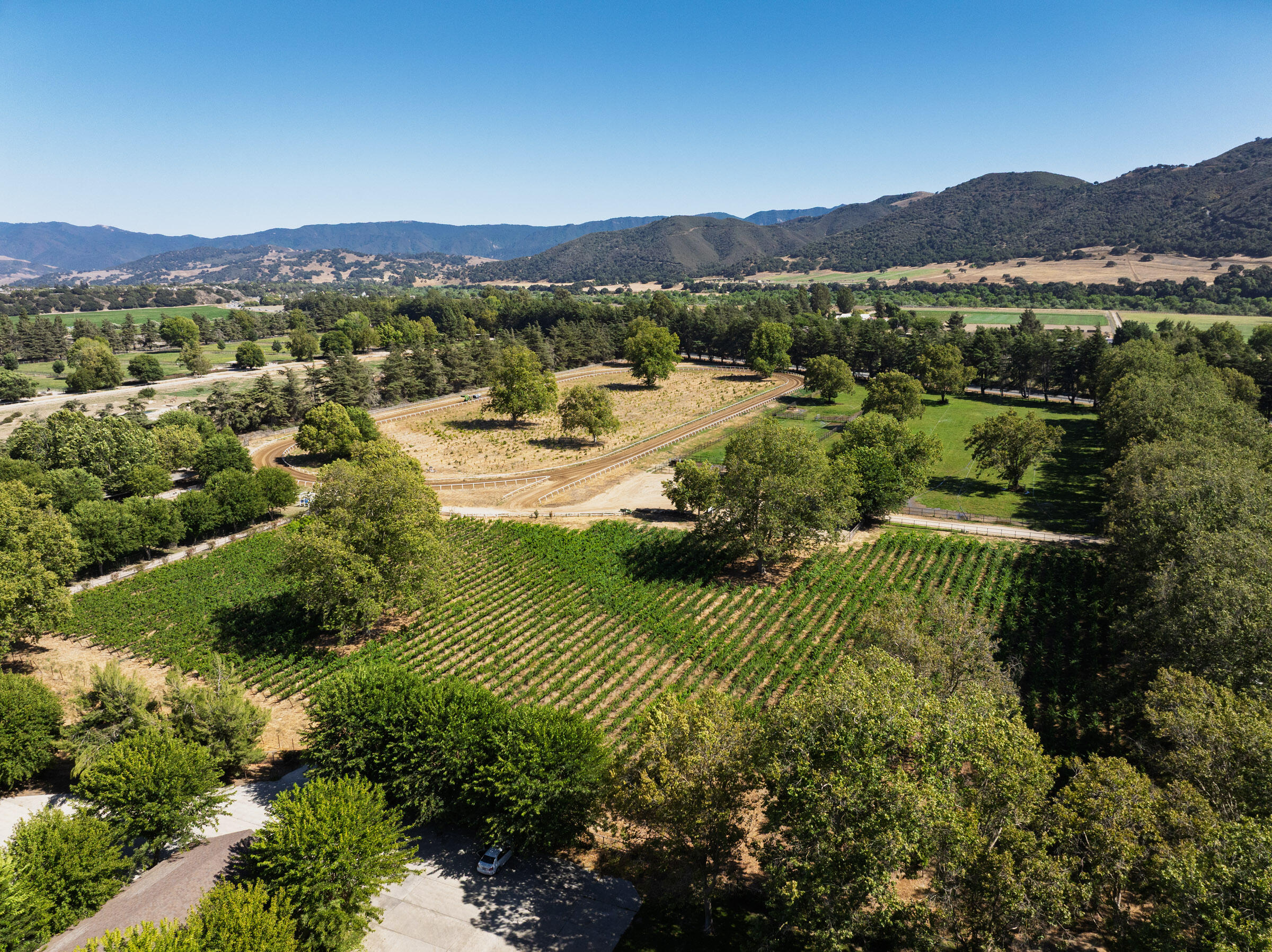 801 East Highway 246 Solvang, CA 93463 - Photo 36 of 41 a view of a lush green hillside and houses