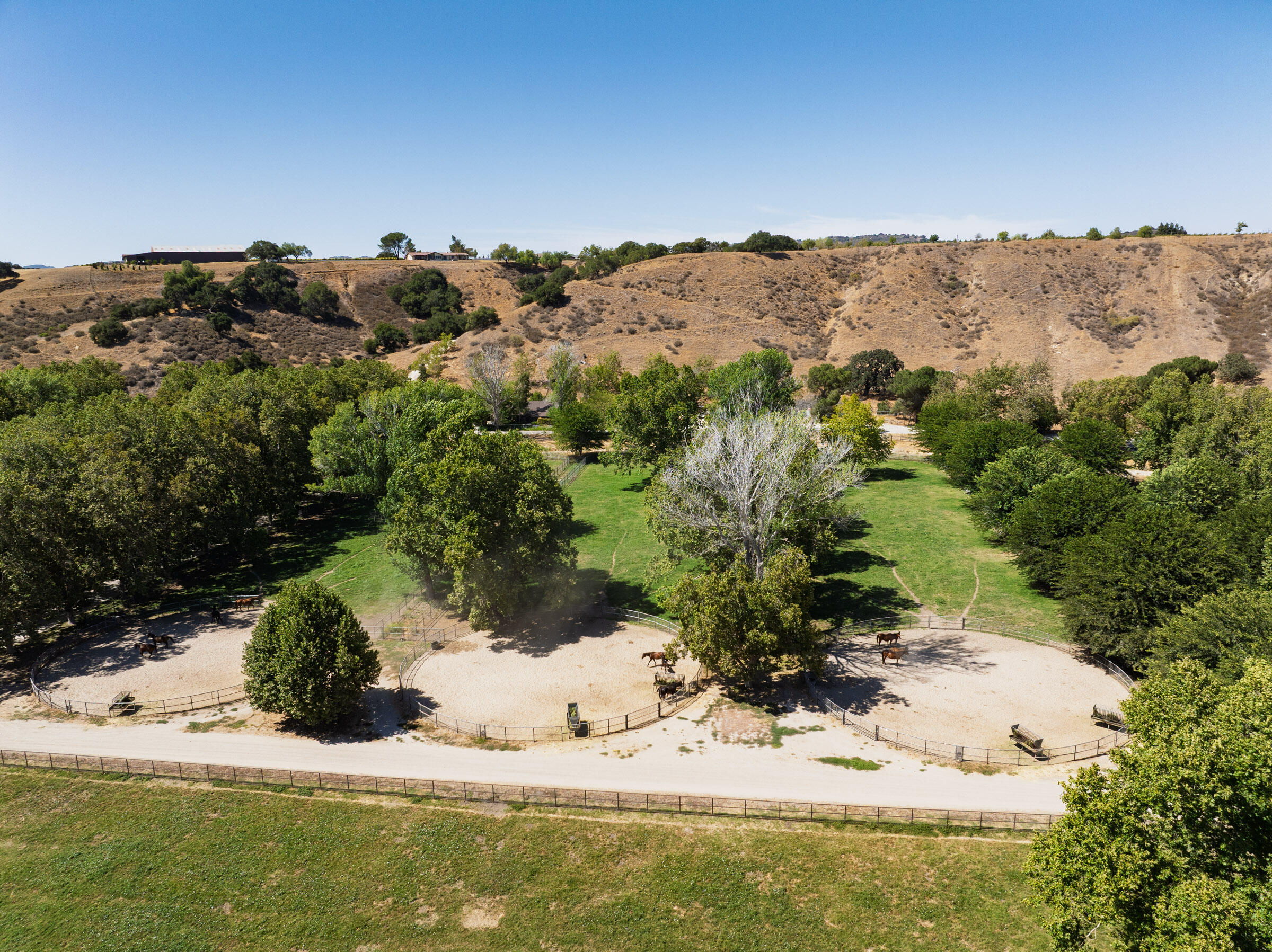 801 East Highway 246 Solvang, CA 93463 - Photo 9 of 41 an aerial view of mountain with yard