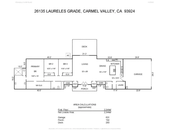 $1,625,000 | 26135 Laureles Grade, Carmel Valley, CA 93924