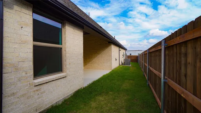 a view of a street with sitting area