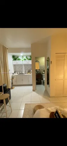 a view of a yard with an outdoor space