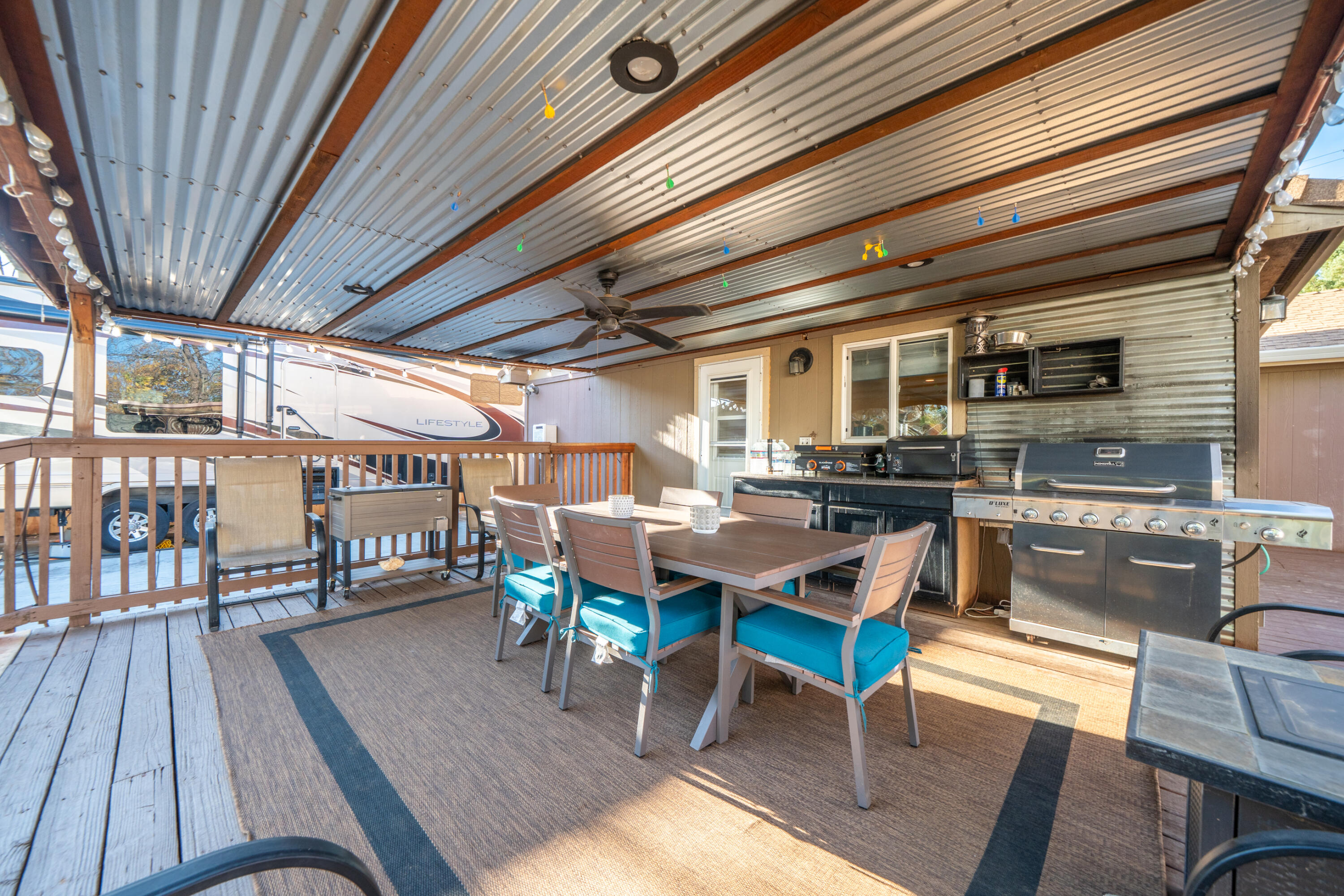 2385 Alexander Avenue Anderson, CA 96007 - Photo 35 of 72 a dining room with furniture and wooden floor
