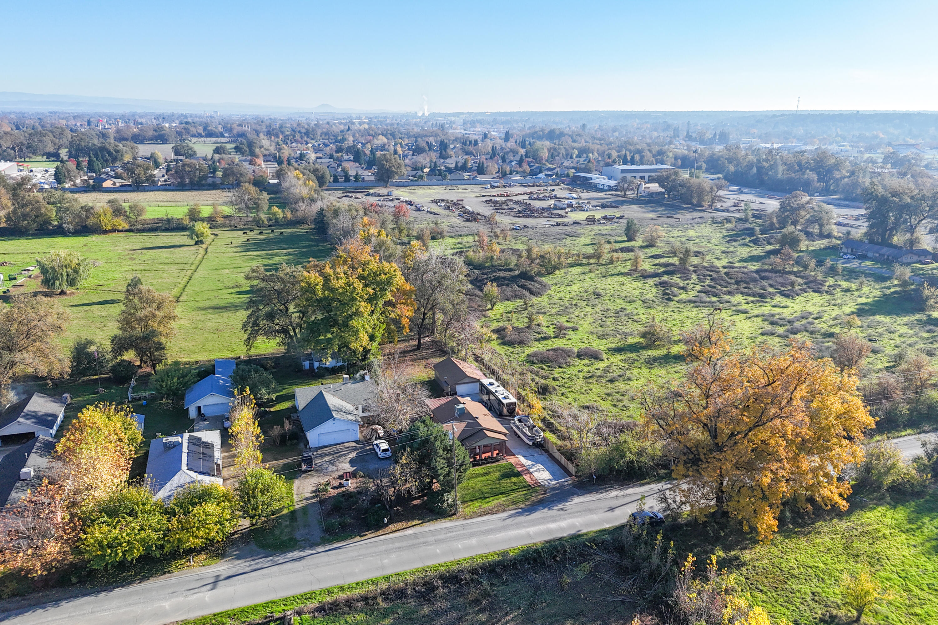 2385 Alexander Avenue Anderson, CA 96007 - Photo 59 of 72 an aerial view of residential houses with outdoor space and river