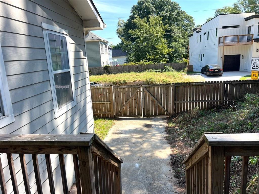 566 Rockwell Street Southwest Atlanta, GA 30310 - Photo 19 of 23 a view of outdoor space and yard