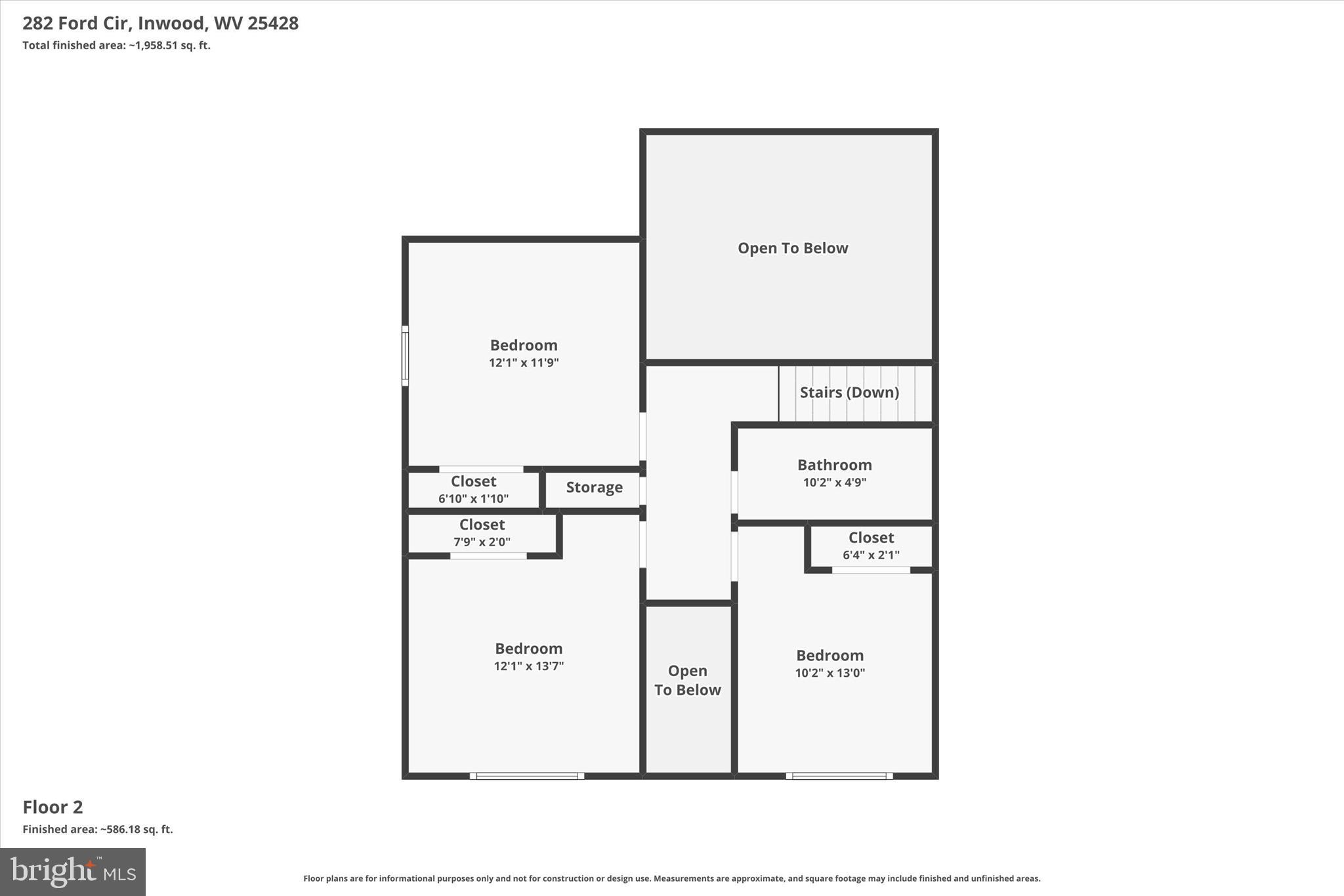 282 Ford Circle Inwood, WV 25428 - Photo 67 of 68 Floor Plan