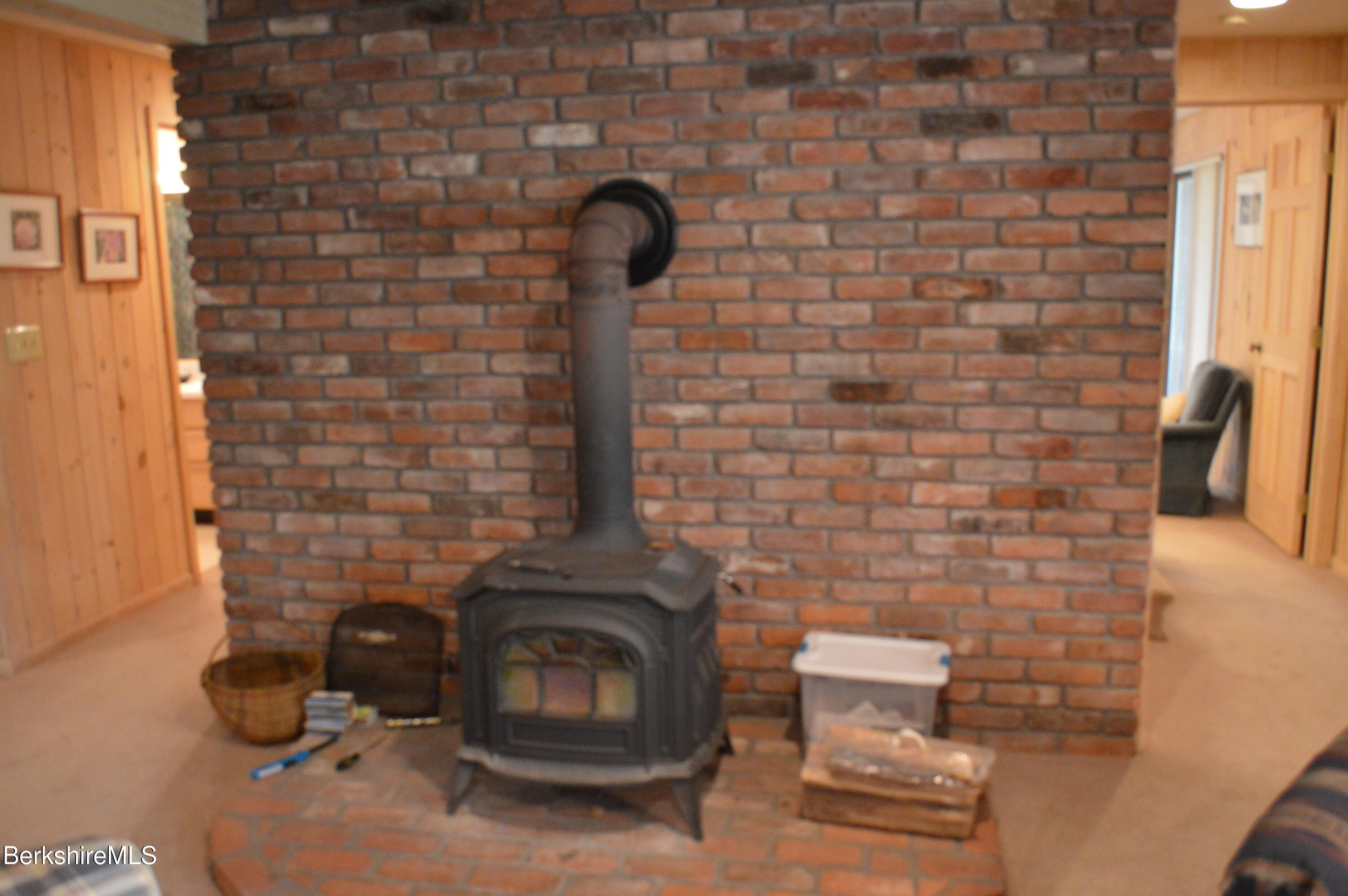 121 Hiawatha Hill Road Becket, MA 01223 - Photo 35 of 48 Wood stove