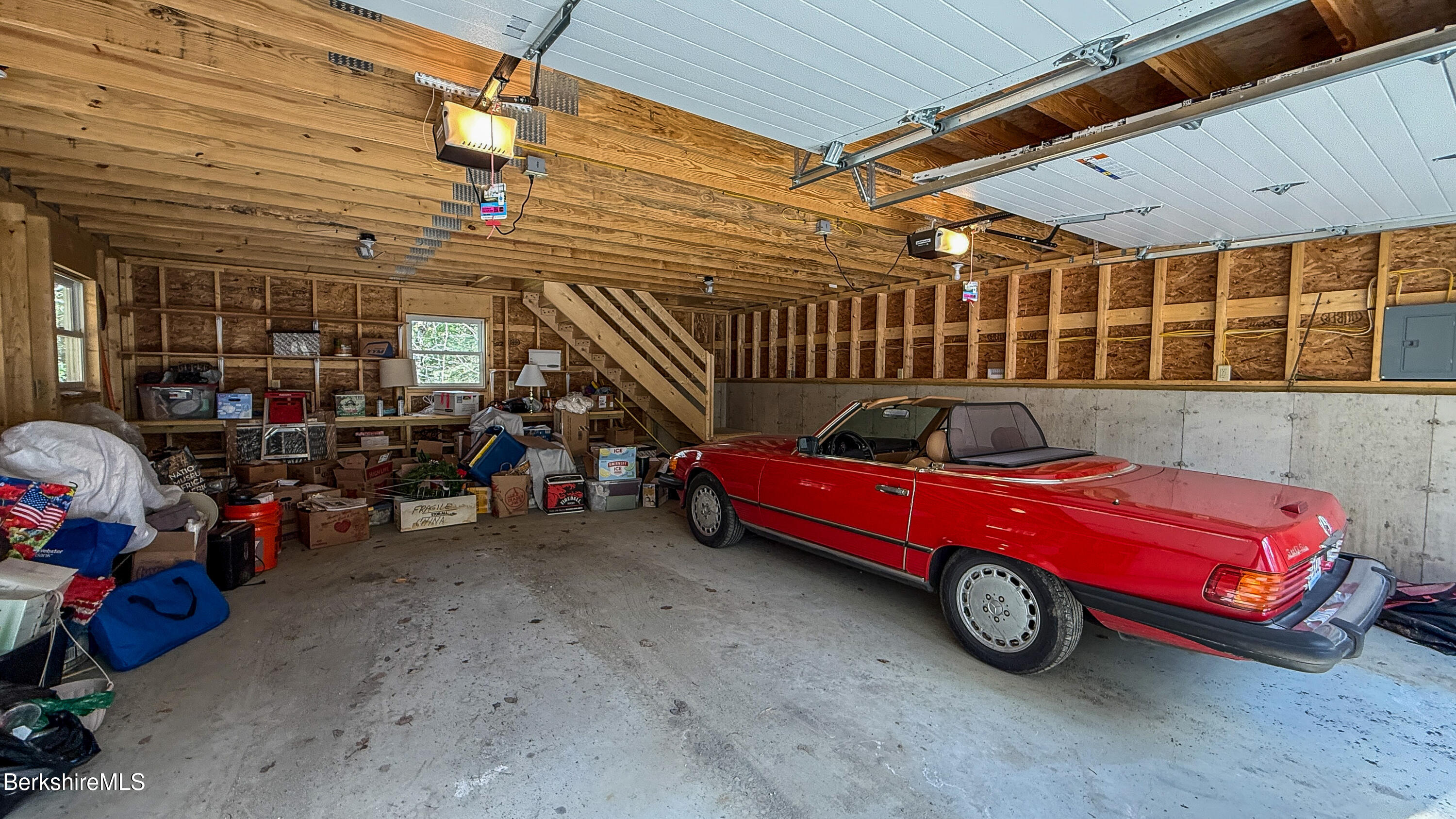 121 Hiawatha Hill Road Becket, MA 01223 - Photo 48 of 48 New over size garage