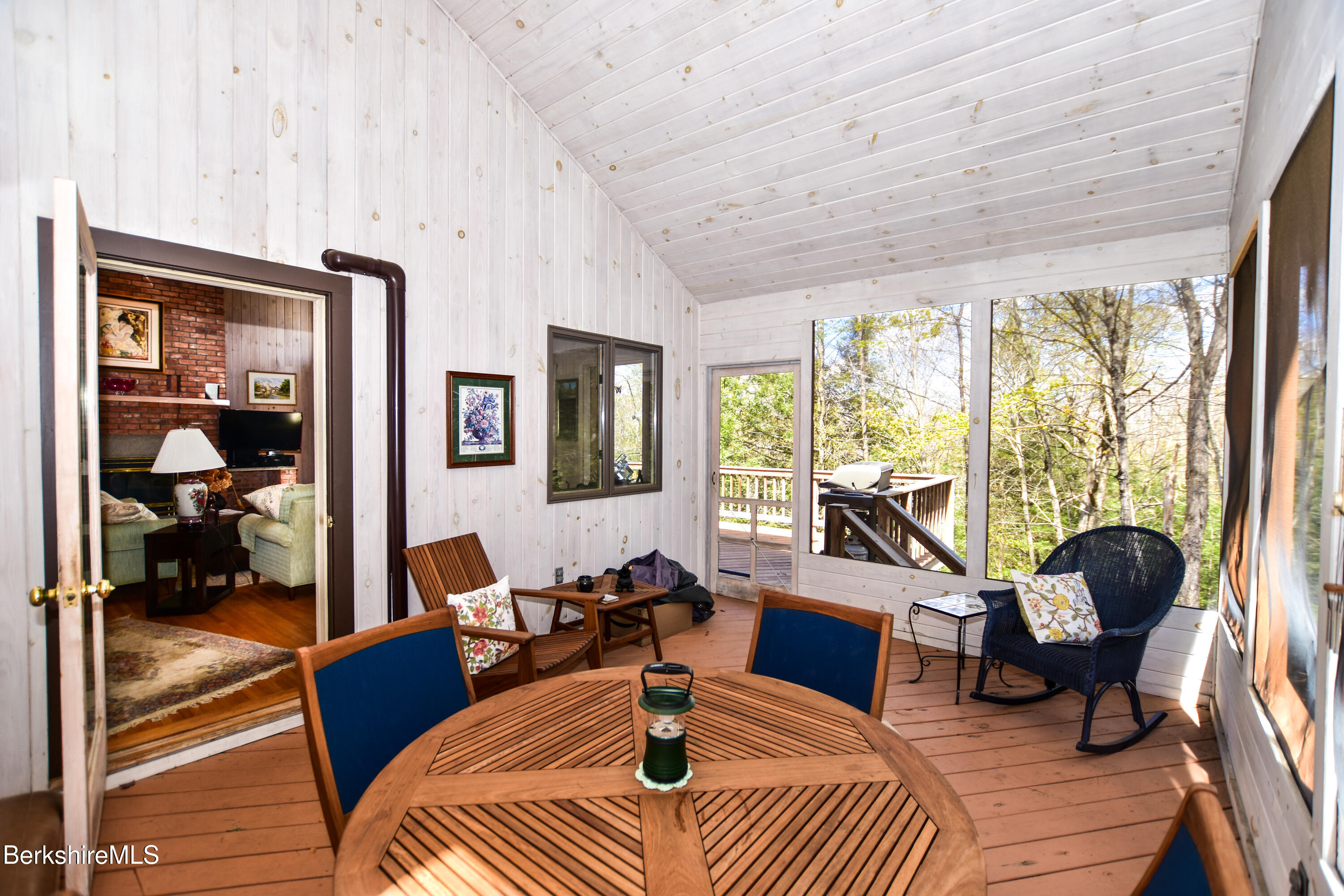 121 Hiawatha Hill Road Becket, MA 01223 - Photo 5 of 48 Screened Porch