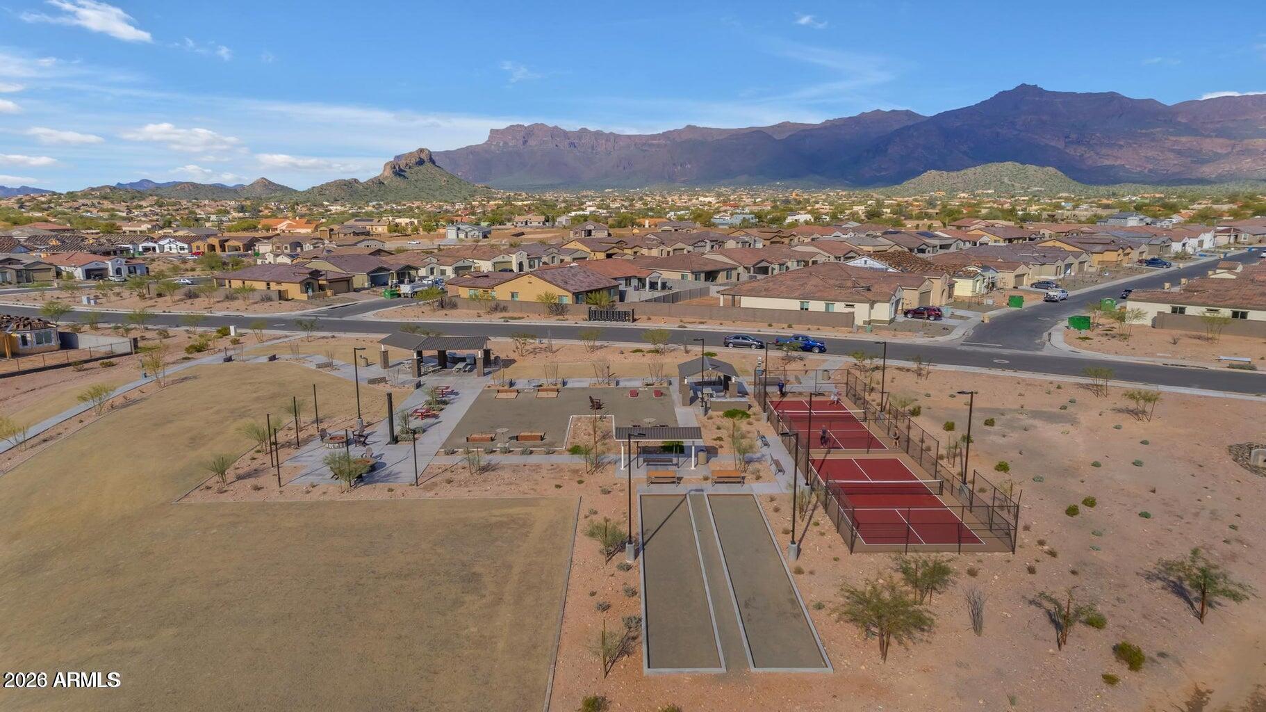 12330 East Soloman Road Gold Canyon, AZ 85118 - Photo 61 of 69 a view of a city with mountains in the background